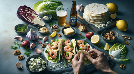 Belgian-Inspired Shrimp Tacos