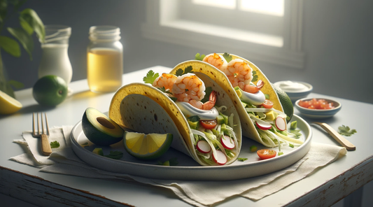 California-style Shrimp Tacos