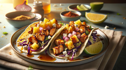 Sweet and Savory Chicken Tacos