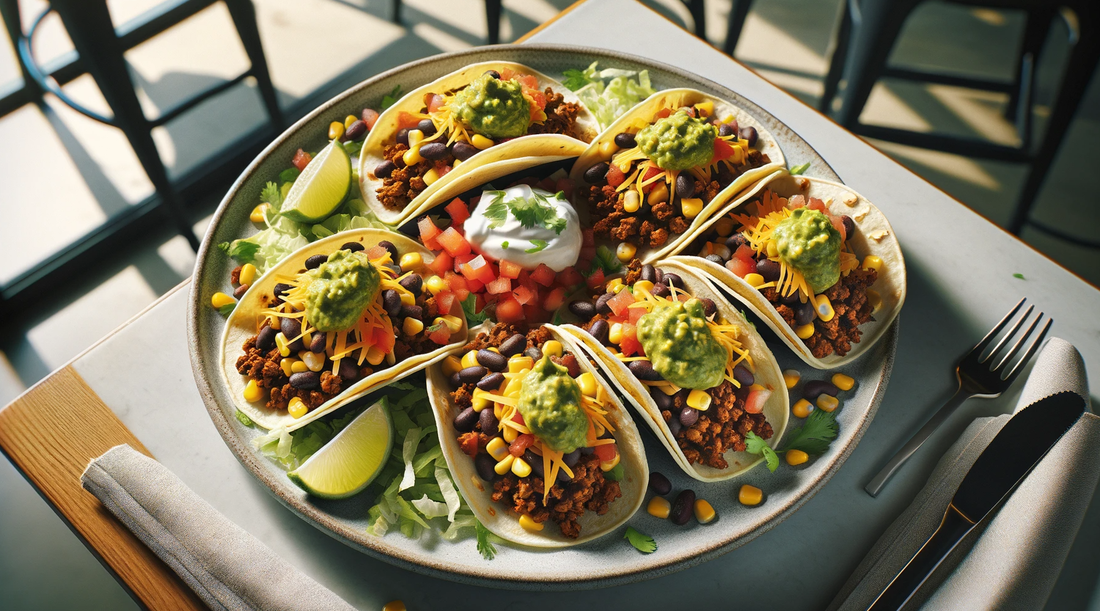 Loaded Ground Beef Tacos