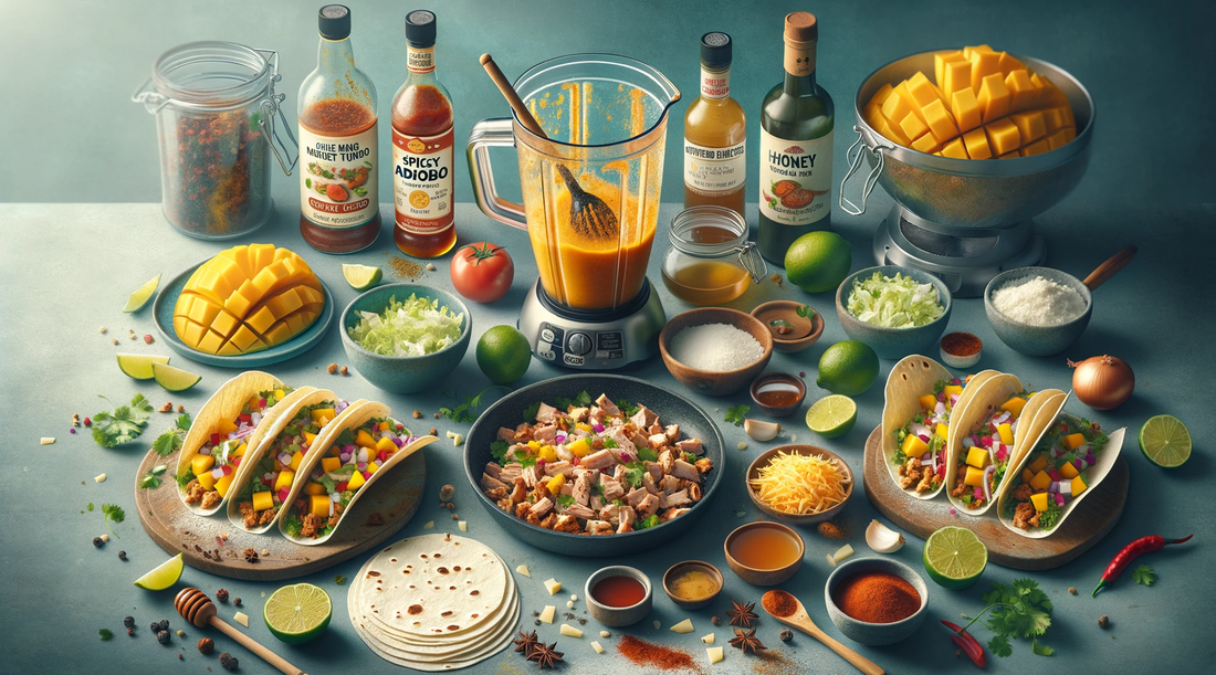 Spicy Mango-Chipotle Turkey Tacos