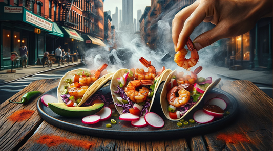 New York-Inspired Shrimp Tacos