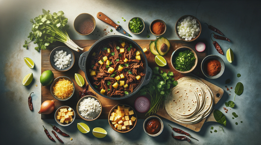 Chipotle Pineapple Birria Ingredients Image