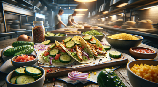 Pickle-Brined Chicken Tacos