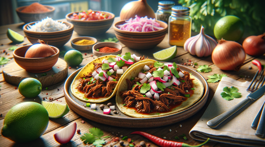 Traditional Mexican Birria Tacos